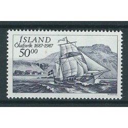 Islandia - Nr 663 1987r - Marynistyka