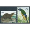 Peru - Nr 1883 - 84 2004r - Ptak - Ssak