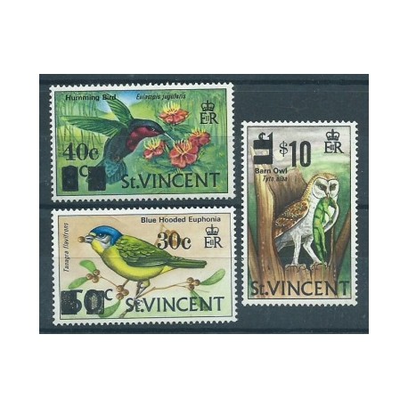 St. Vincent - Nr 343 - 45 1973r - Ptaki