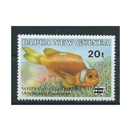 Papua N G - Nr 592 1989r - Ryby