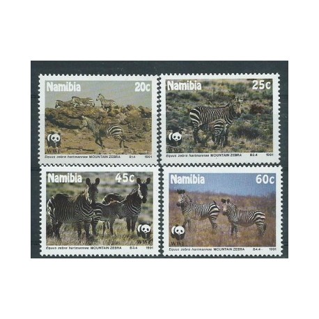 Namibia - Nr 702 - 05 1991r - WWF - Ssaki