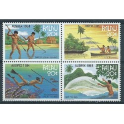 Palau - Nr 055 - 58 1984r - Połoów ryb