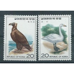 Korea S. - Nr 1066 - 67 1976r - Ptaki