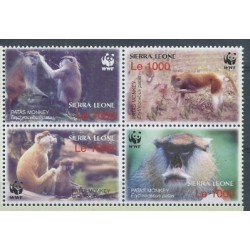 Sierra Leone - Nr 4694 - 97 2004r - WWF - Ssaki