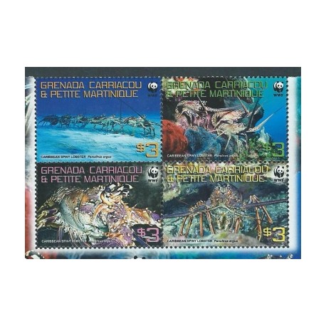 Grenada Gr. - Nr 4500 - 03 2009r - WWF - Fauna morska
