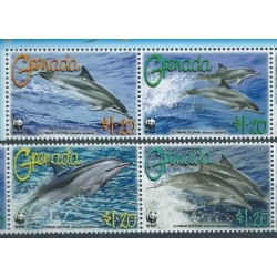 Grenada - Nr 5925 - 28 Pasek 2007r - WWF - Ssaki morskie
