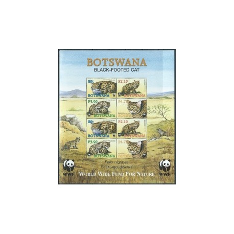 Botswana - Nr 817 - 20 Klb 2005r - WWF - Ssaki