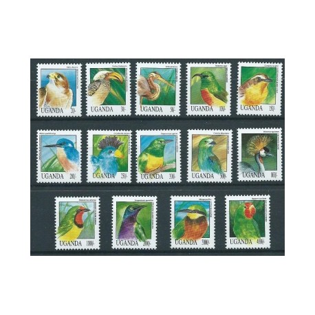 Uganda - Nr 1141 - 54 1992r - Ptaki