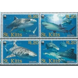 St. Kitts - Nr 955 - 58 Pasek2007r - WWF - Ryby