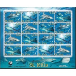St. Kitts - Nr 955 - 58 Klb 2007r - WWF - Ryby