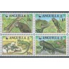 Anguilla - Nr 988 - 91 Pasek 1997r - WWF - Gady