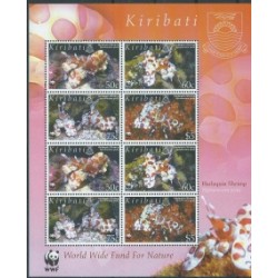 Kiribati - Nr 983 - 86 Klb 2005r - WWF - Fauna morska