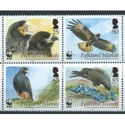 Falklandy - Nr 976 - 79 Pasek 2006r - WWF - Ptaki