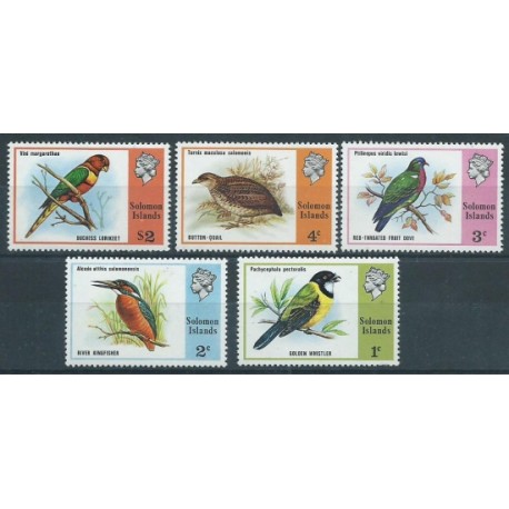 Wyspy Salomona - Nr 267 - 71 1975r - Ptaki