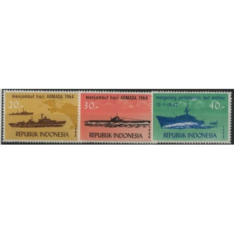 Indonezja - Nr 457 - 59 1964r - Marynistyka - Militaria