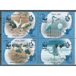 Iran - Nr 3067 - 70 2007r - WWF - Ptaki