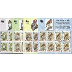 Filipiny - Nr 3593 - 96 Klb 2004r - WWF - Ptaki