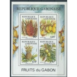 Gabon - Bl 62 1989r - Owoce