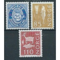 Norwegia - Nr 676 - 78 1974r - Ryba