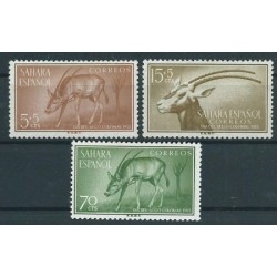 Sahara Hiszp. - Nr 154 - 56 1955r - Ssaki
