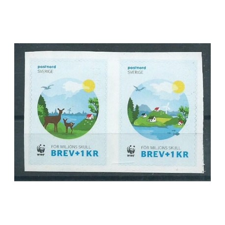 Szwecja - Nr 3049 - 50 2015r - WWF - Ssaki