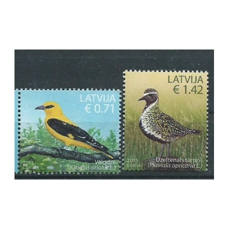 Łotwa - Nr 947 - 48 2015r - Ptaki