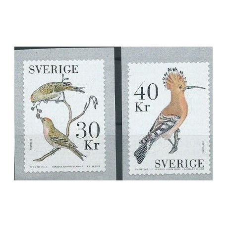 Szwecja - Nr 3132 - 33 2016r - Ptaki