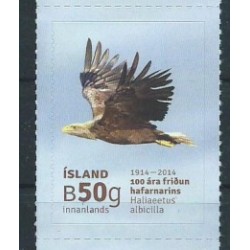Islandia - Nr 1416 2014r - Ptak