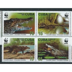 Kuba - Nr 4553 - 56 Pasek 2003r - WWF - Gady