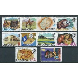 Lesotho - Nr 199 - 08 1976r - Minerały