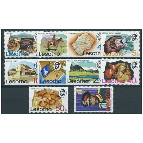 Lesotho - Nr 199 - 08 1976r - Minerały