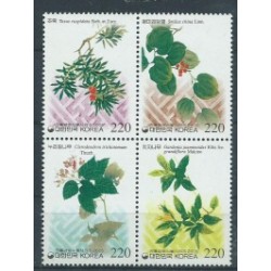 Korea S. - Nr 2457 - 60 2005r - Kwiaty