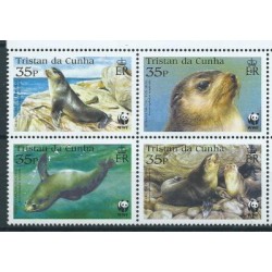 Tristan da Cunha - Nr 821 - 24 2004r - WWF - Ssaki morskie