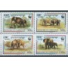 Kambodża - Nr 1680 - 83 Pasek 997r - WWF - Ssaki