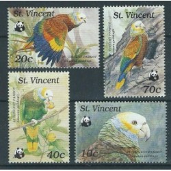 St. Vincent - Nr 1222 - 25 1989r - WWF - Ptaki