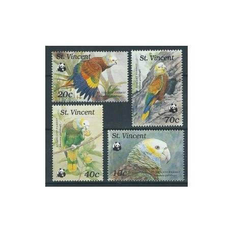 St. Vincent - Nr 1222 - 25 1989r - WWF - Ptaki