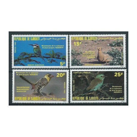 Djibouti - Nr 429 - 32 1985r - Ptaki