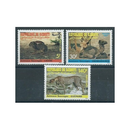 Djibouti - Nr 491 - 93 1987r - Ssaki