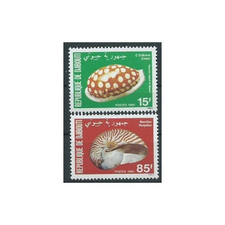 Djibouti - Nr 281 - 82 1980r - Muszle