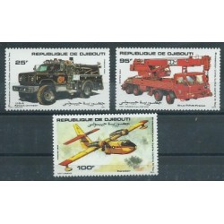 Djibouti - Nr 417 - 19 1984r - Samochody - Pożarnictwo