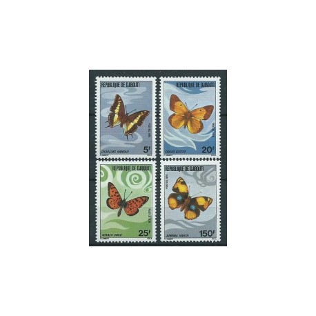 Djibouti - Nr 212 - 15 1978r - Motyle