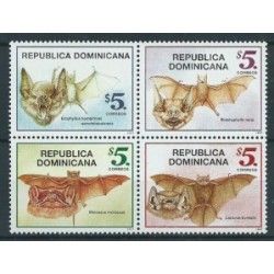 Dominikana - Nr 1864 - 67 1997r - Ssaki