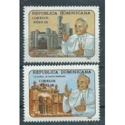 Dominikana -  Chr 175 1993r - Papież