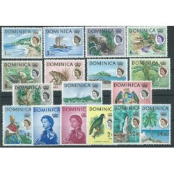 Dominika - Nr 160 - 76 1963r - Ptaki - Krajobrazy - Kol. angi