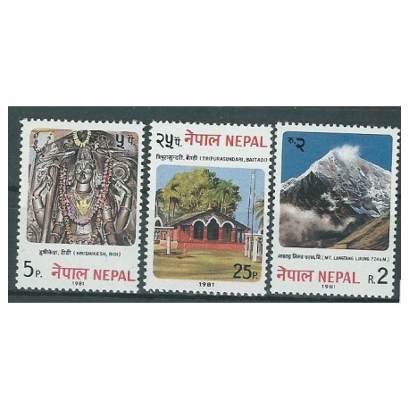 Nepal - Nr 414 - 16 1981r - Krajobrazy