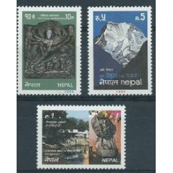 Nepal - Nr 447 - 49 1984r - Krajobrazy