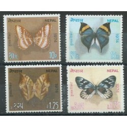 Nepal - Nr 304 - 07 1974r - Motyle