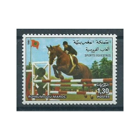 Maroko - Nr 992 1981r - Koń