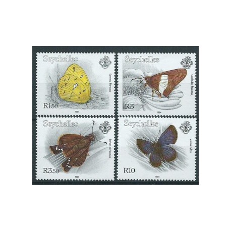 Seszele - Nr 770 - 73 1994r - Motyle