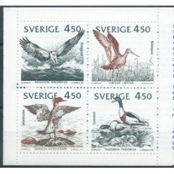 Szwecja - Nr 1742 - 45 1992r - Ptaki - Słania